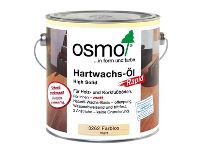  OSMO 3262 i 3232 Wosk Twardy Olejny Rapid 